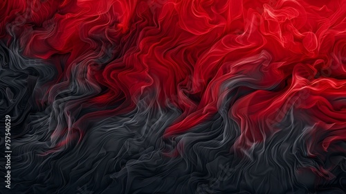 Energetic flame red and graphite grey textured background, symbolizing power and resilience. photo
