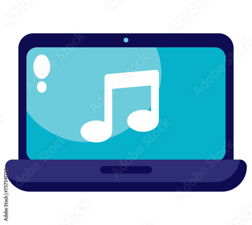 dj laptop music