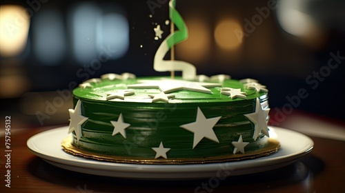 14th August Pakistan Independence Day Cake   © Devian Art