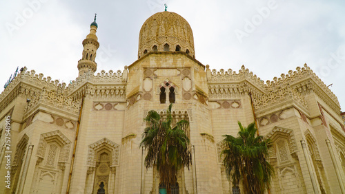 Mosque of Abu Abbas al Mursi in Alexandria, Egypt