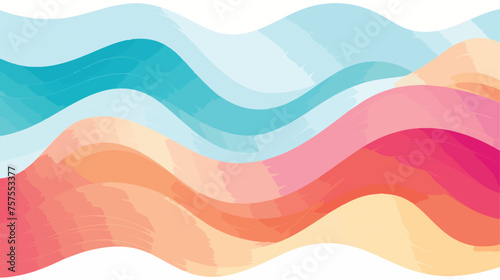 Seamless vector abstract wave pattern background 