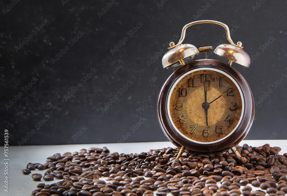 alarm clock consisting of coffee alarm clock consisting of coffee