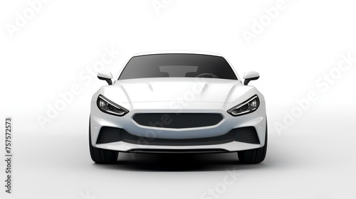 Front View of a Generic and Brandless Modern Car      © Devian Art
