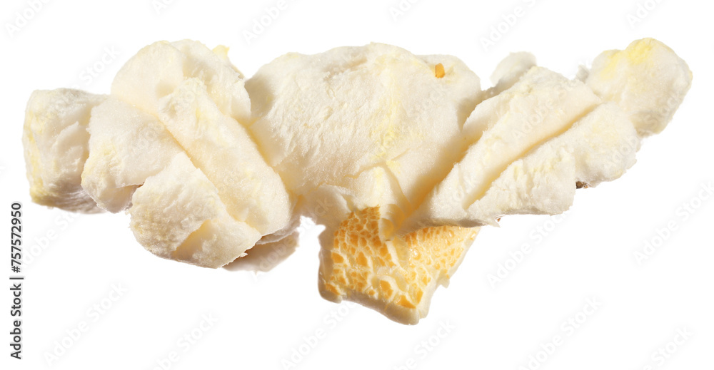 Kernel of tasty fresh popcorn isolated on white Kernel of tasty fresh popcorn isolated on white