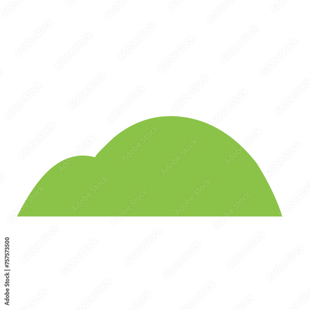 Green hill Illustration 