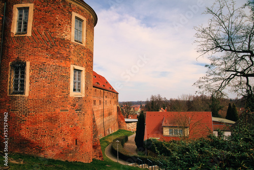 Eisenhardt Castle in Bad Belzig - - Brandenburg - Germany - Europe - Castle - Mediaeval - History - Landscape - Background photo