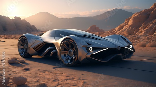 Futuristic Vehicle Concept 8K