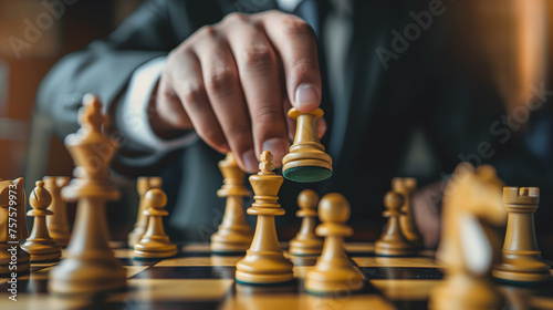 Strategic Move on a Chessboard