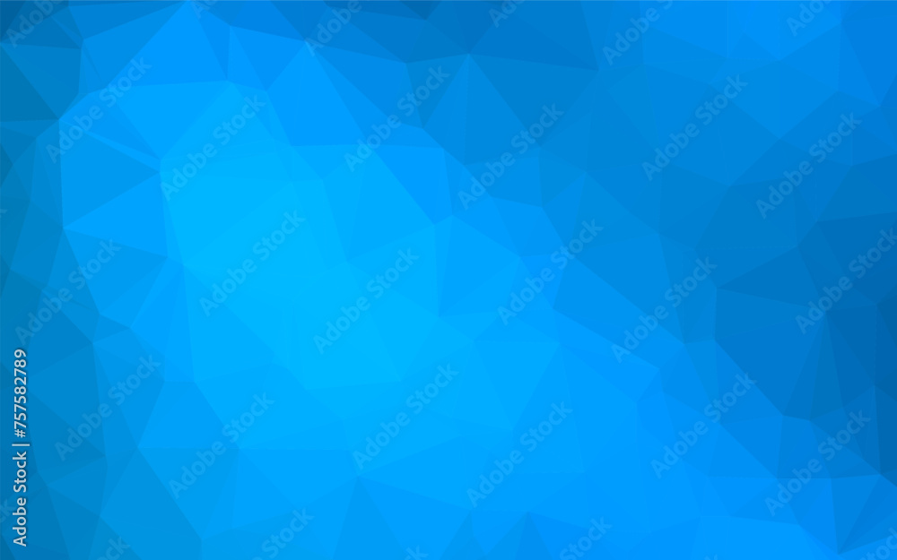 Light BLUE vector abstract mosaic pattern. Light BLUE vector abstract mosaic pattern.