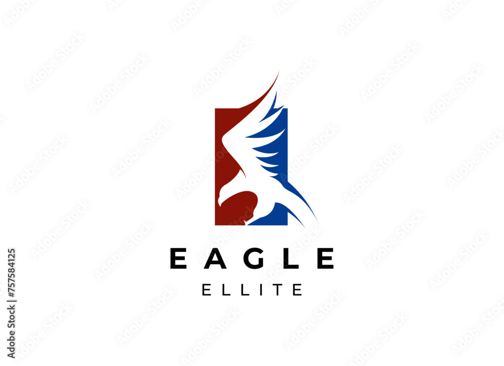 Head eagle logo design. Eagle logo vector Head eagle logo design. Eagle logo vector
