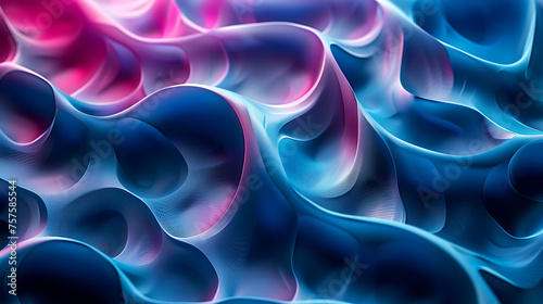 Vibrant abstract 3D wallpaper featuring colorful shapes, ideal for futuristic design concepts