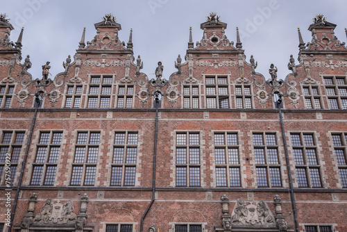The Great Armory building in Old Town of Gdansk city, Poland