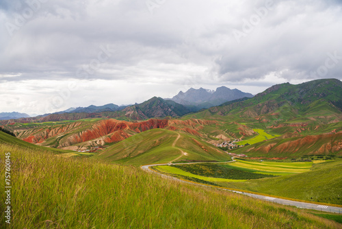 Zhuoer Mountain Scenic Area, Qilian County, Qinghai