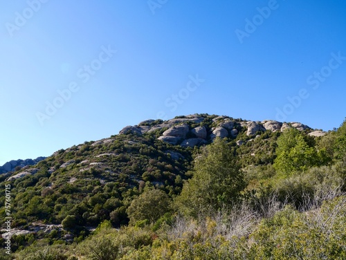 Montserrat View Point , the Santa Maria de Montserrat Abbey, Montserrat, Monistrol de Montserrat, Barcelona, Spain photo