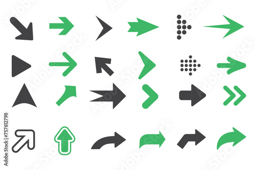 arrows icon sign symbol. arrow vector illustration