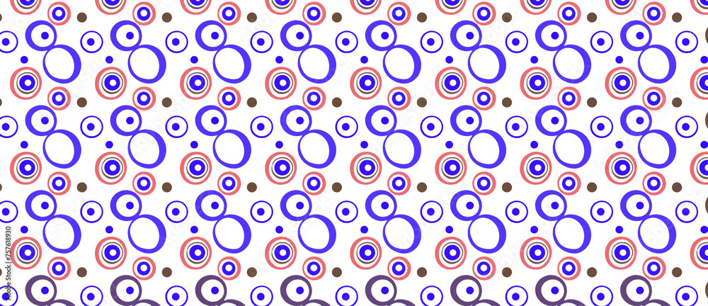 Fototapeta premium Digital And Textile Design Pattern