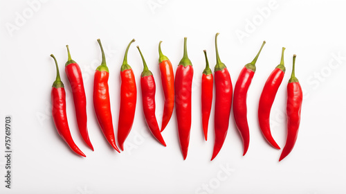 Fresh Red Hot Chili Peppers - Vegetables Collection