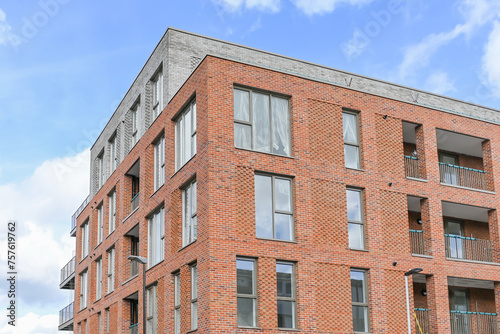London, UK, 4 March 2024: Affordable housing new development in Boleyn Road, Newham, London