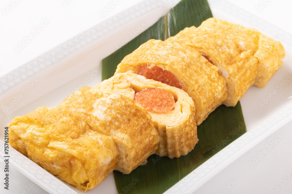 明太子入りだし巻き卵