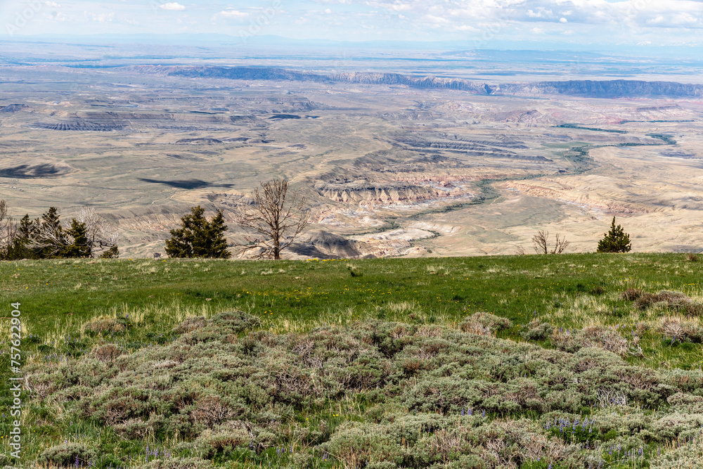 Scenic view and aerial view of Beartooth Hyw Scenic view and aerial view of Beartooth Hyw