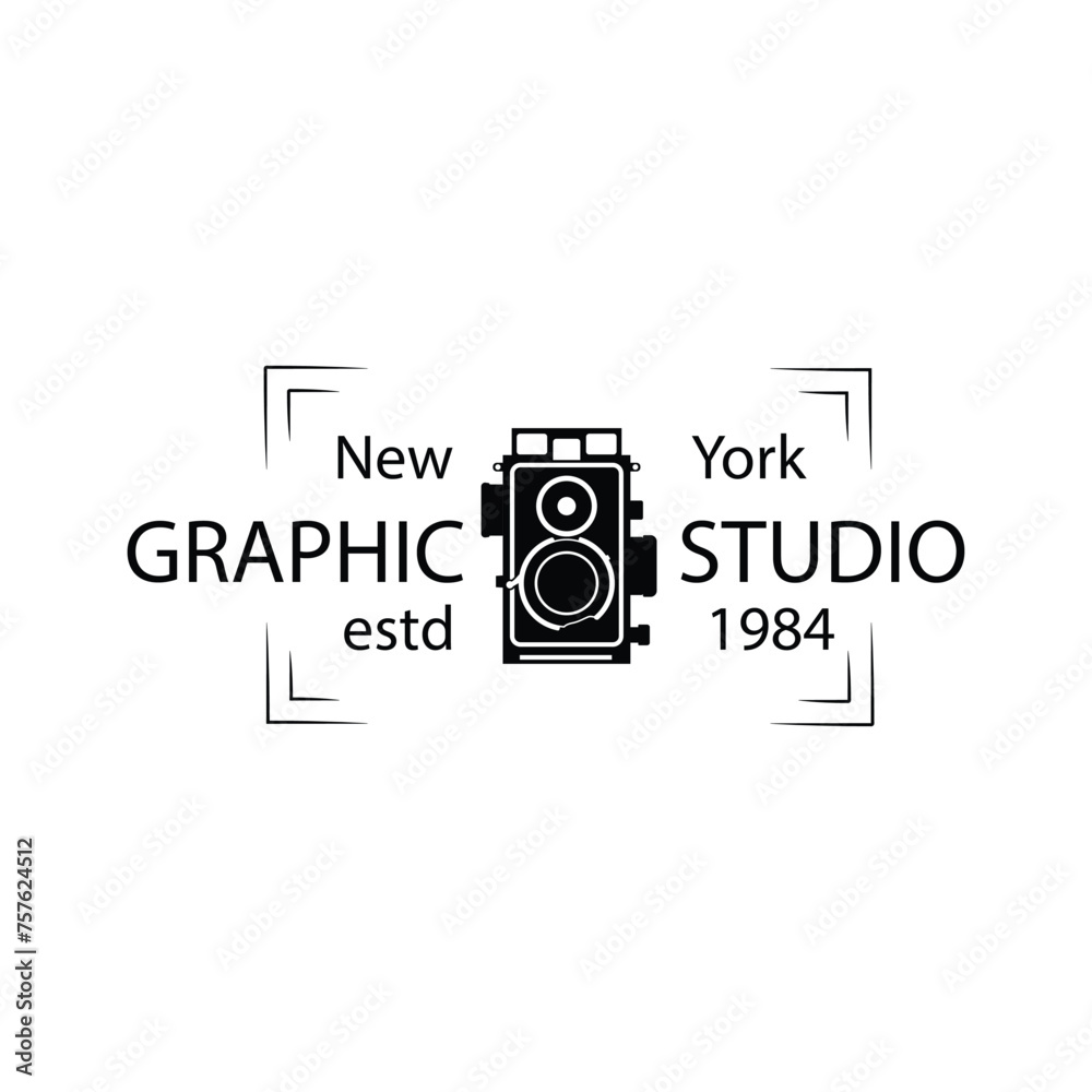 Photography Retro Logo design Photography Retro Logo design