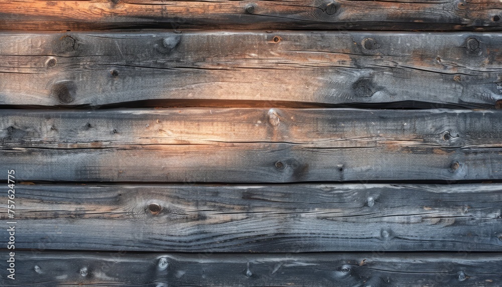 The texture of a weathered wooden cabin wall, adorned with knots and grain patterns, bathed in warm sunlight filtering through trees 🌞🌲🪵 The texture of a weathered wooden cabin wall, adorned with knots and grain patterns, bathed in warm sunlight filtering through trees 🌞🌲🪵