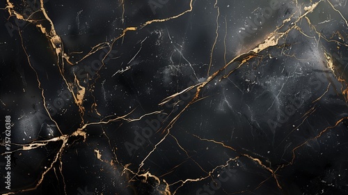 Black gold marble texture background pattern with high resolution. High resolution photo. Luxury background for design.