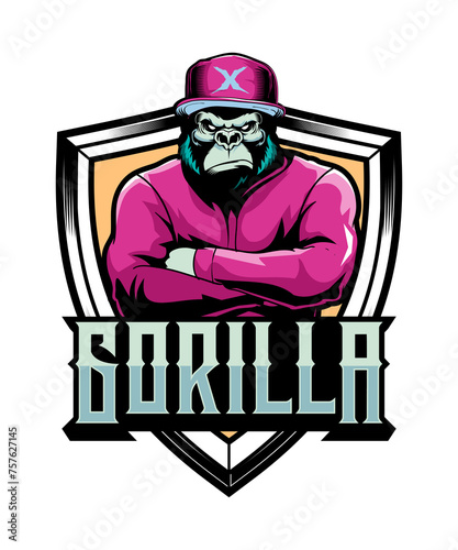 illustration, retro, worker, vector, cartoon, artwork, icon, shield, butcher, soldier, graphics, people