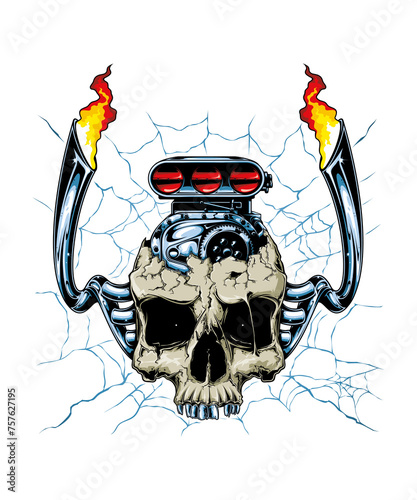 vector, illustration, cartoon, art, skull, drawing, design, tattoo, woman, flag, symbol, halloween, warrior