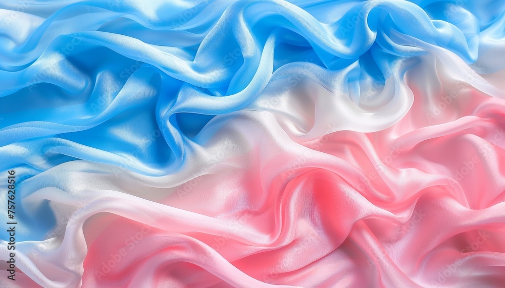 Elegant pastel silky fabric texture with smooth waves for fashion and luxury branding Elegant pastel silky fabric texture with smooth waves for fashion and luxury branding
