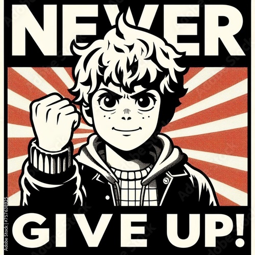 Never Give Up photo