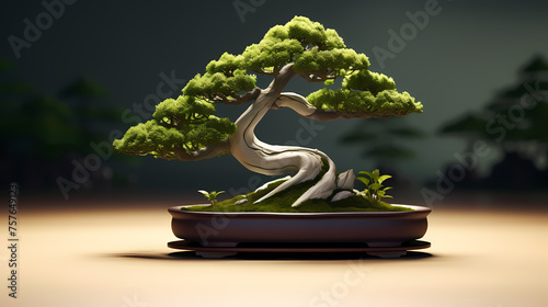 Beautiful bonsai tree
