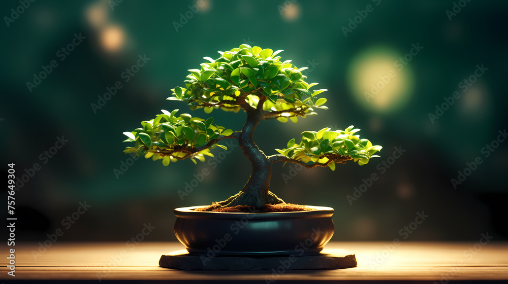 Beautiful bonsai tree