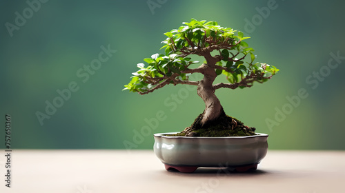 Beautiful bonsai tree