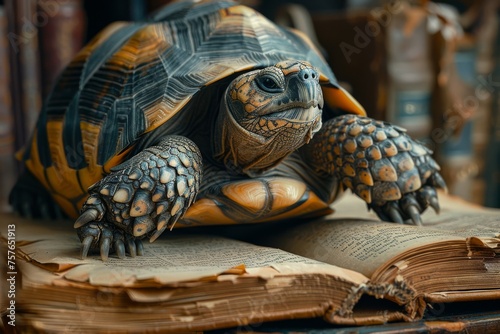  A pet time-traveling adventure to witness historic events firsthand, with a wise old tortoise as the guide through the annals of time and history