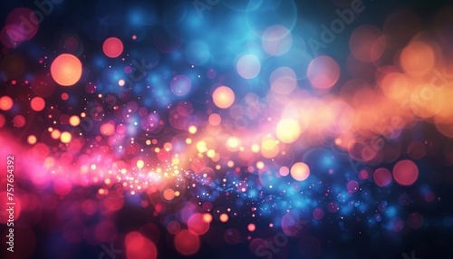 Abstract blurred bokeh effect design background for artistic concepts and modern designs