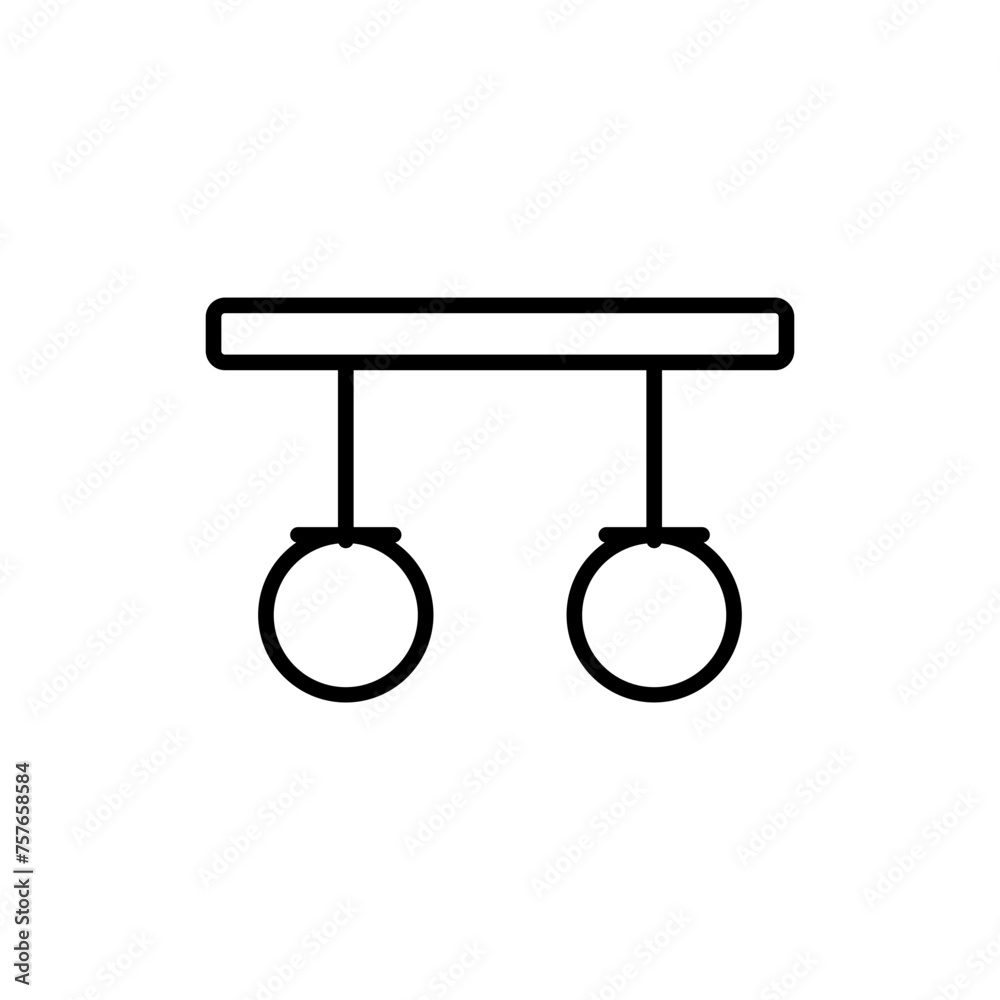 rings line icon rings line icon