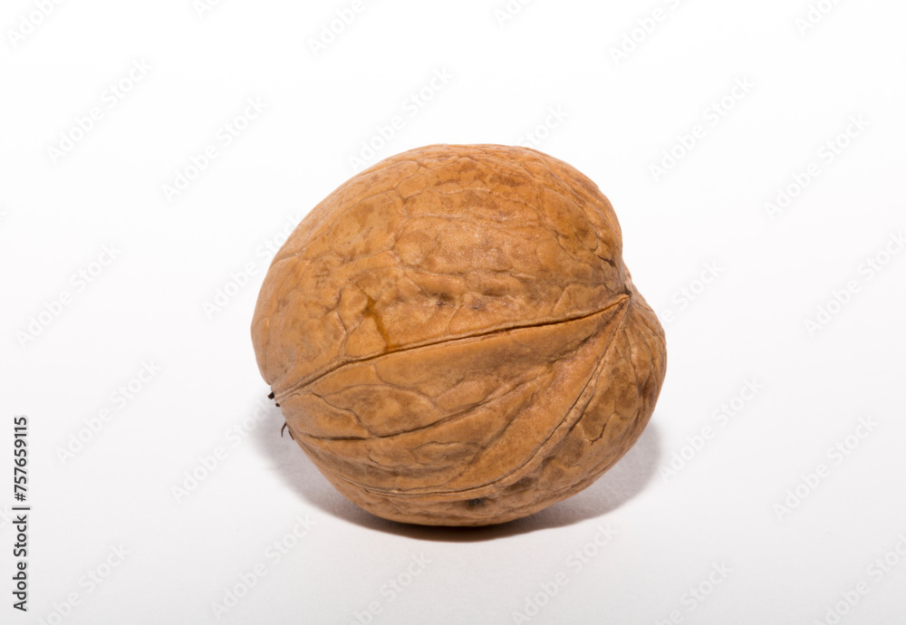 Walnuts are rounded, single-seeded stone fruits of the walnut tree. Tricuspid walnut. Walnuts are rounded, single-seeded stone fruits of the walnut tree. Tricuspid walnut.