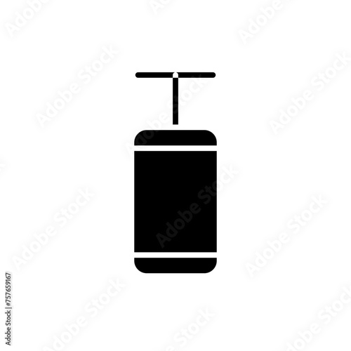 bag glyph icon