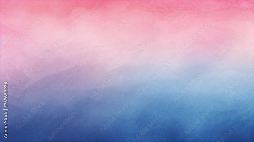 Cerulean Blush: A Cool to Warm Watercolor Gradient
