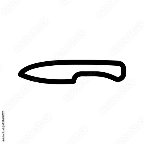 Knife Icon Vector Symbol Design Illustration