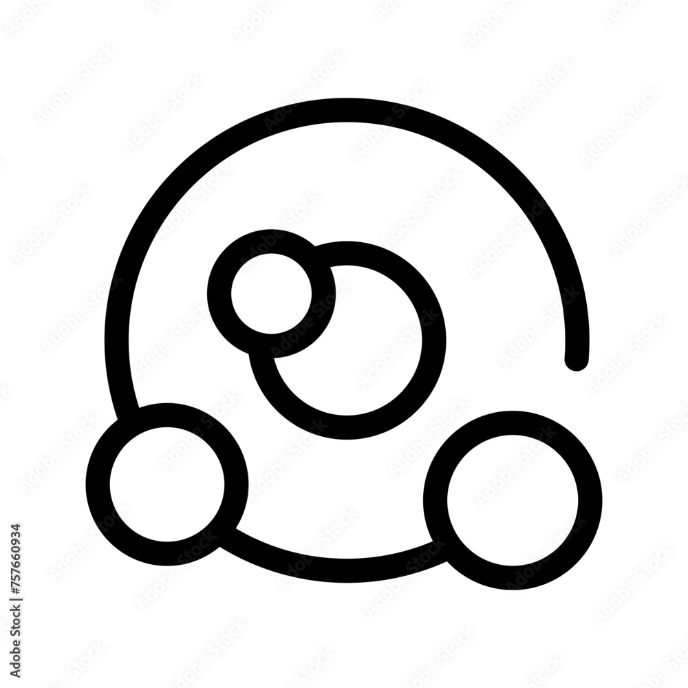 Orbit Icon Vector Symbol Design Illustration Orbit Icon Vector Symbol Design Illustration