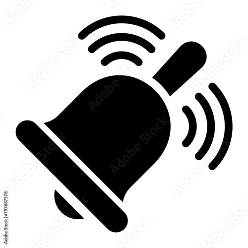 bell glyph icon