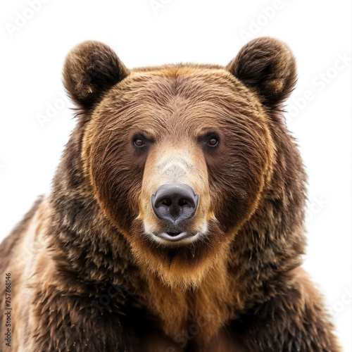 brown bear isolated