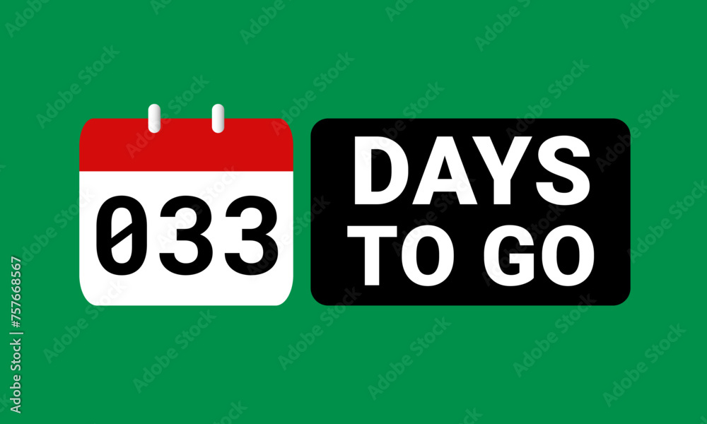 33 days to go last countdown. thirty three days go sale price offer promo deal timer, 33 days only 33 days to go last countdown. thirty three days go sale price offer promo deal timer, 33 days only