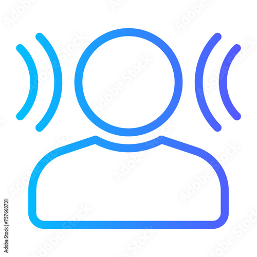 user gradient icon