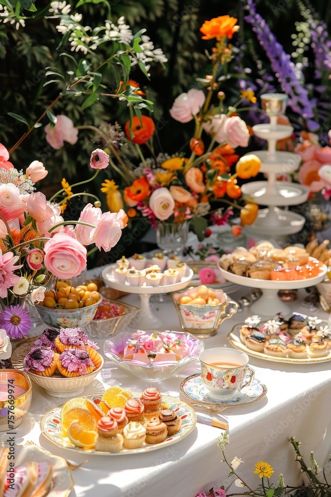A Festive Easter Gathering: The Perfect Blend of Spring Flowers, Pastel Accents, and Delicious Brunch Options