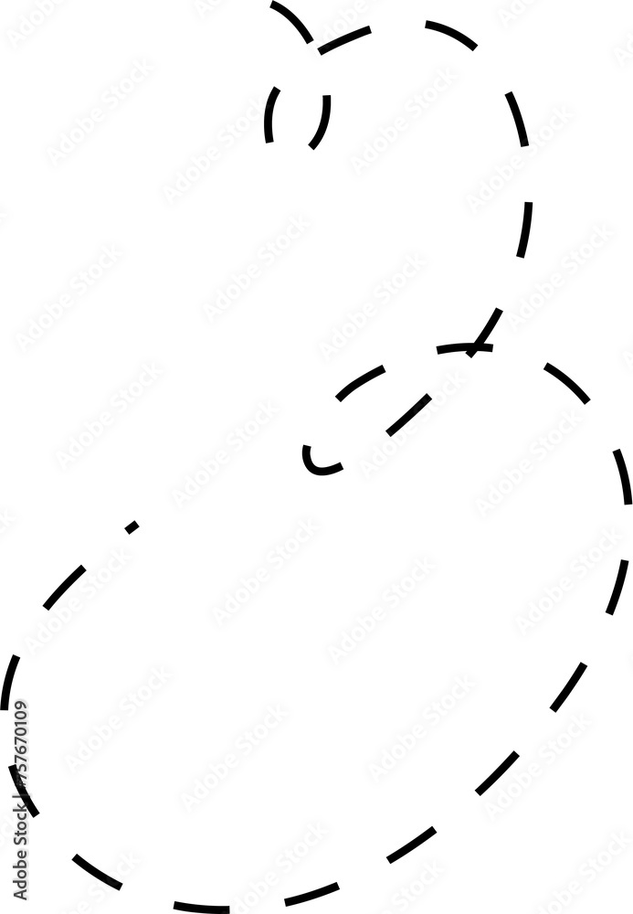 Line spiral dash. Element Design Line spiral dash. Element Design