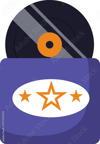 cd vinyl retro