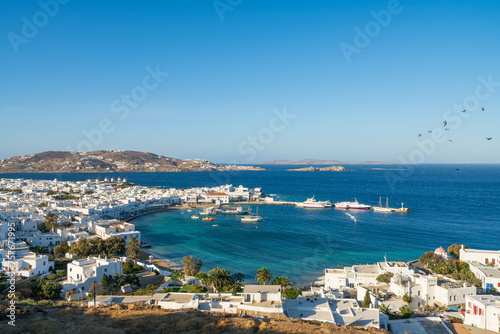Coast of Mykonos town. Mykonos island, Cyclades, Greece © Pawel Pajor